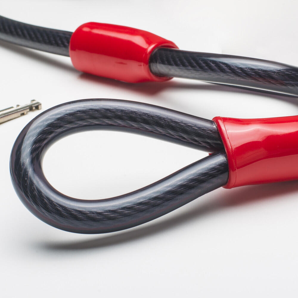 U-Schloss – Ø14 – 75/150 mm – mit Ø12 / 1000 mm Kabel und Halterung 5/7