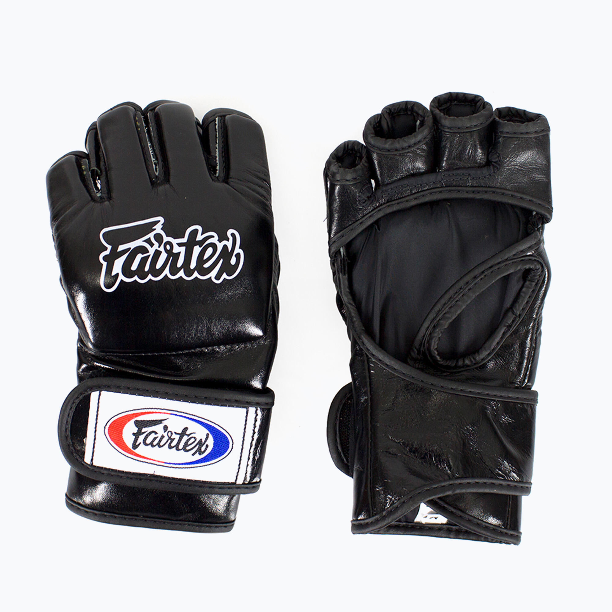 MMA Gloves Fairtex FGV12 – Open Thumb Loop – Black – XL 3/3