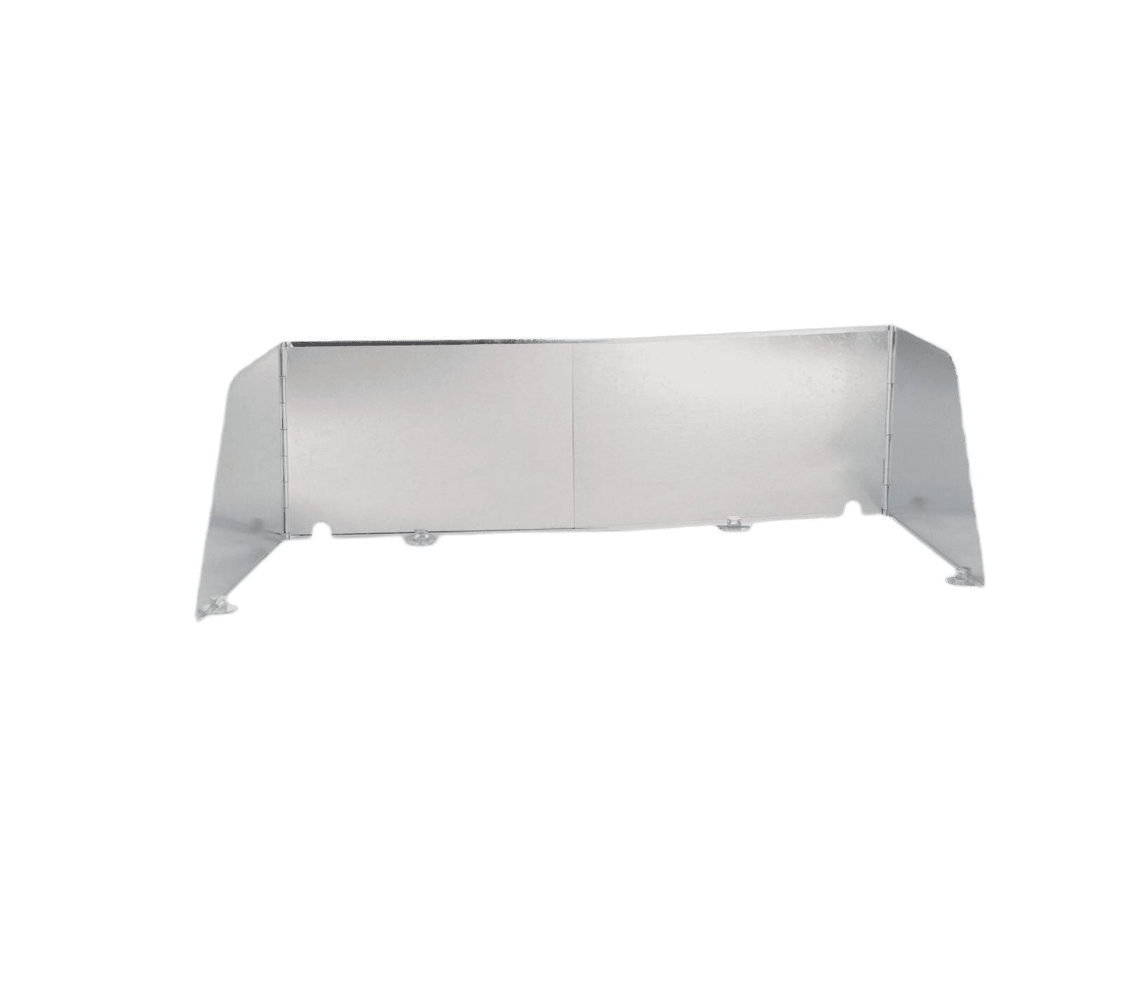 Verstellbarer Koch-Windschutz Stahl 2/7