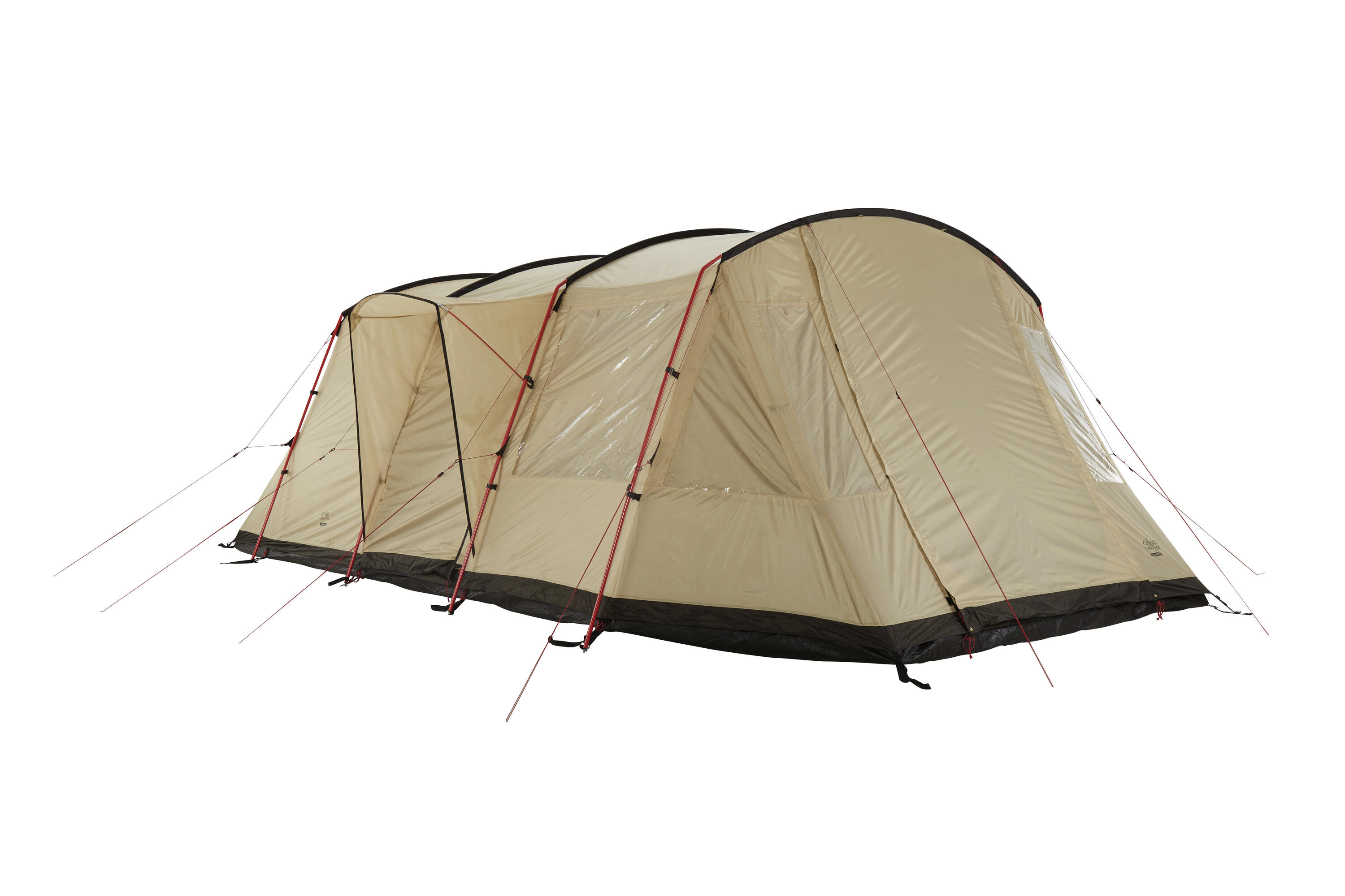 Tente tunnel Dolomiti 6 personnes familles groupes camping vestibule 6/7