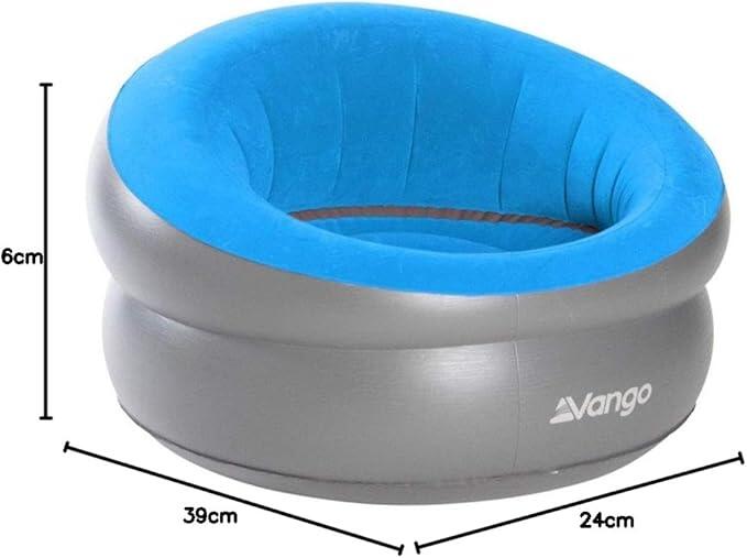 Lettino da Campeggio Aria Deluxe sedia da giardino divano salotto gonfiabile 4/5