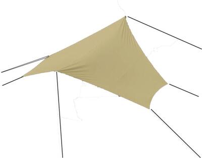Tarp tc wing 4x4,4 khaki tarpen khaki