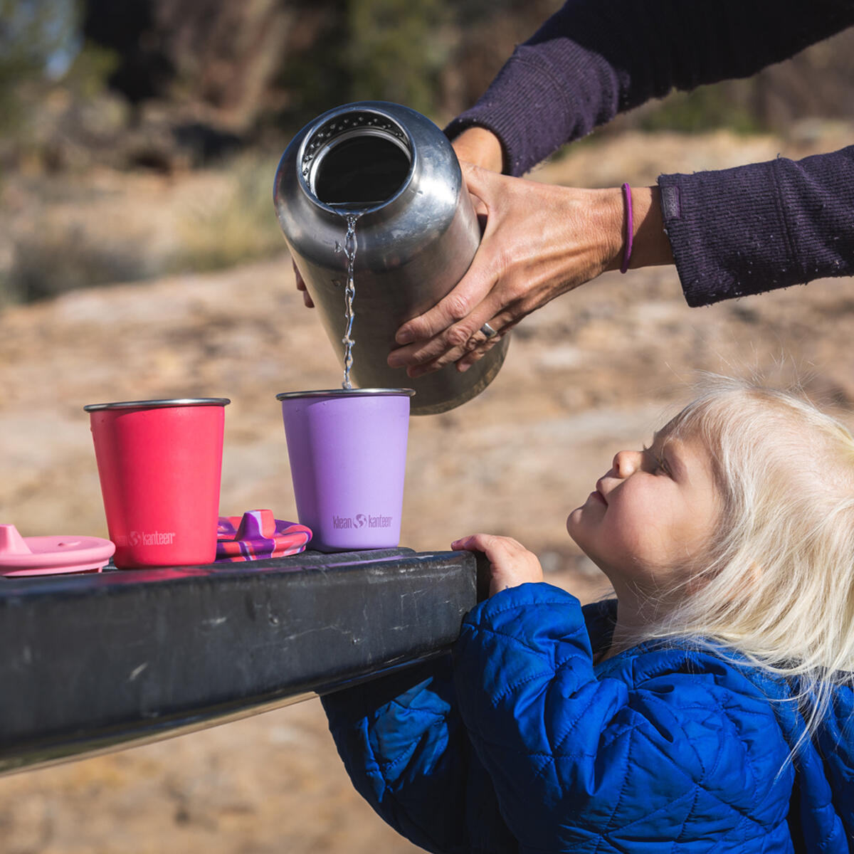 Kid Steel Cup rietje drinkbeker roestvrij staal 296 ml 3/5