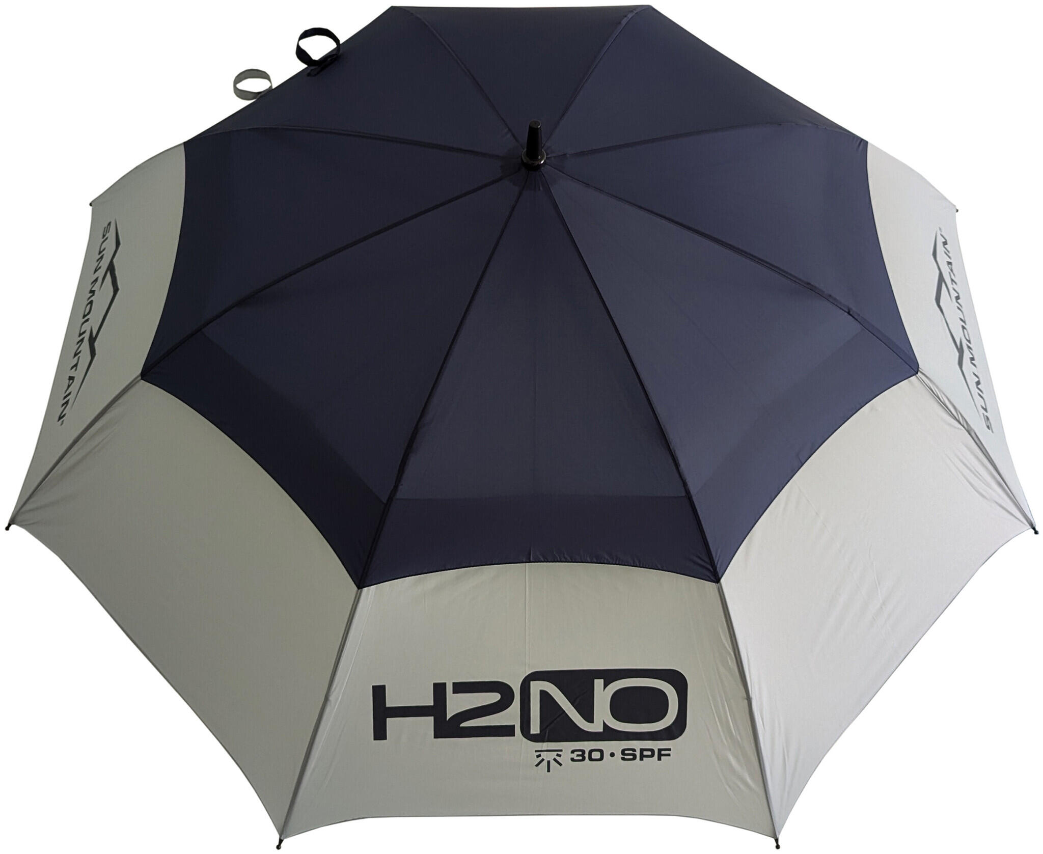 H2NO Paraplu - Golfparaplu - Blauw 3/6