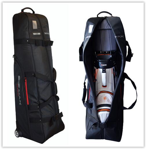 Sac de voyage de golf Big Max Golf Traveler Storm Charcoal Lime 2/4