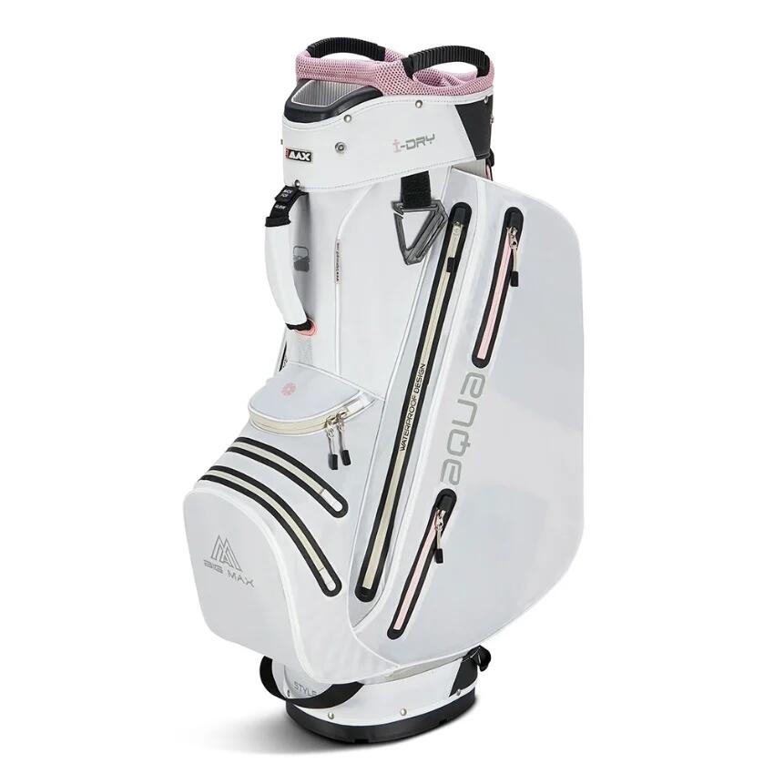 Big Max - Aqua Style 4 - Sac De Golf Imperméable - Sac Chariot - Blanc - Sac De Golf - Blanc|rose - Taille Unique - Decathlon