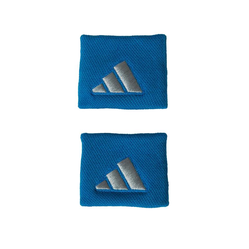 Pair Of Adidas S Wristbands Blue
