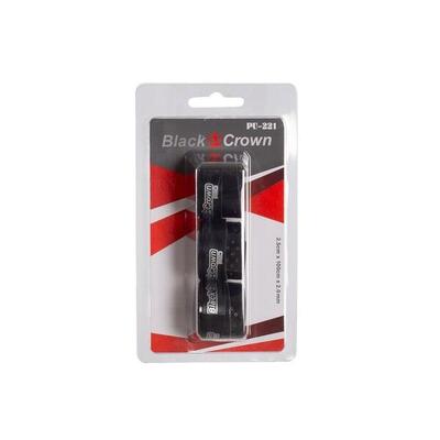 Blister 3 black crown overgrips black