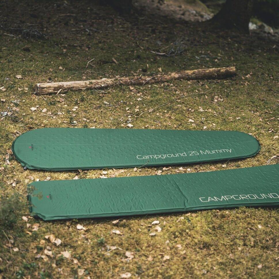 Mata samopompująca Robens Campground 38 Mummy - green