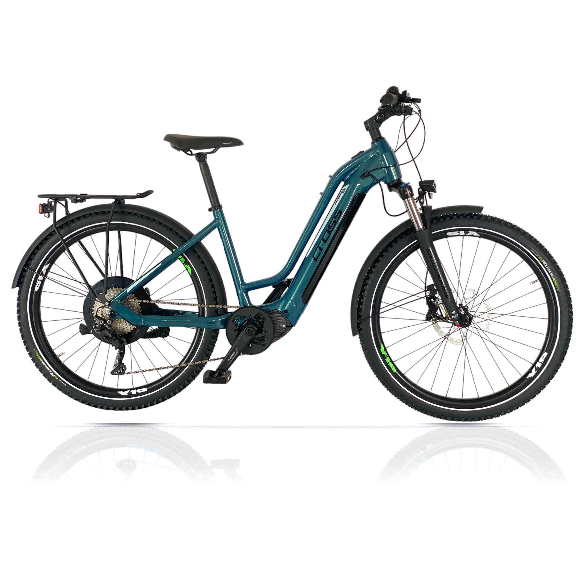 Airtracks - 27,5 Pouces Bike Femmes Suv Mountainbike X3 Shimano Steps Ep800 504wh Boost 85nm - Vélo Tout Terrain - Noir - 53 Cm - Decathlon