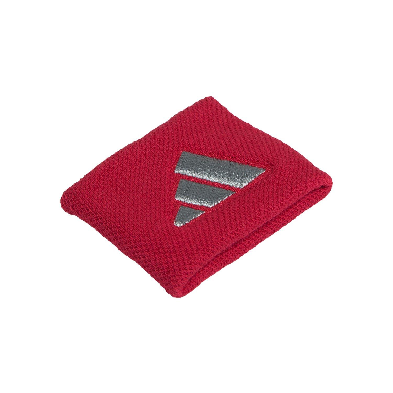 PAIR OF ADIDAS S WRISTBANDS RED 4/4