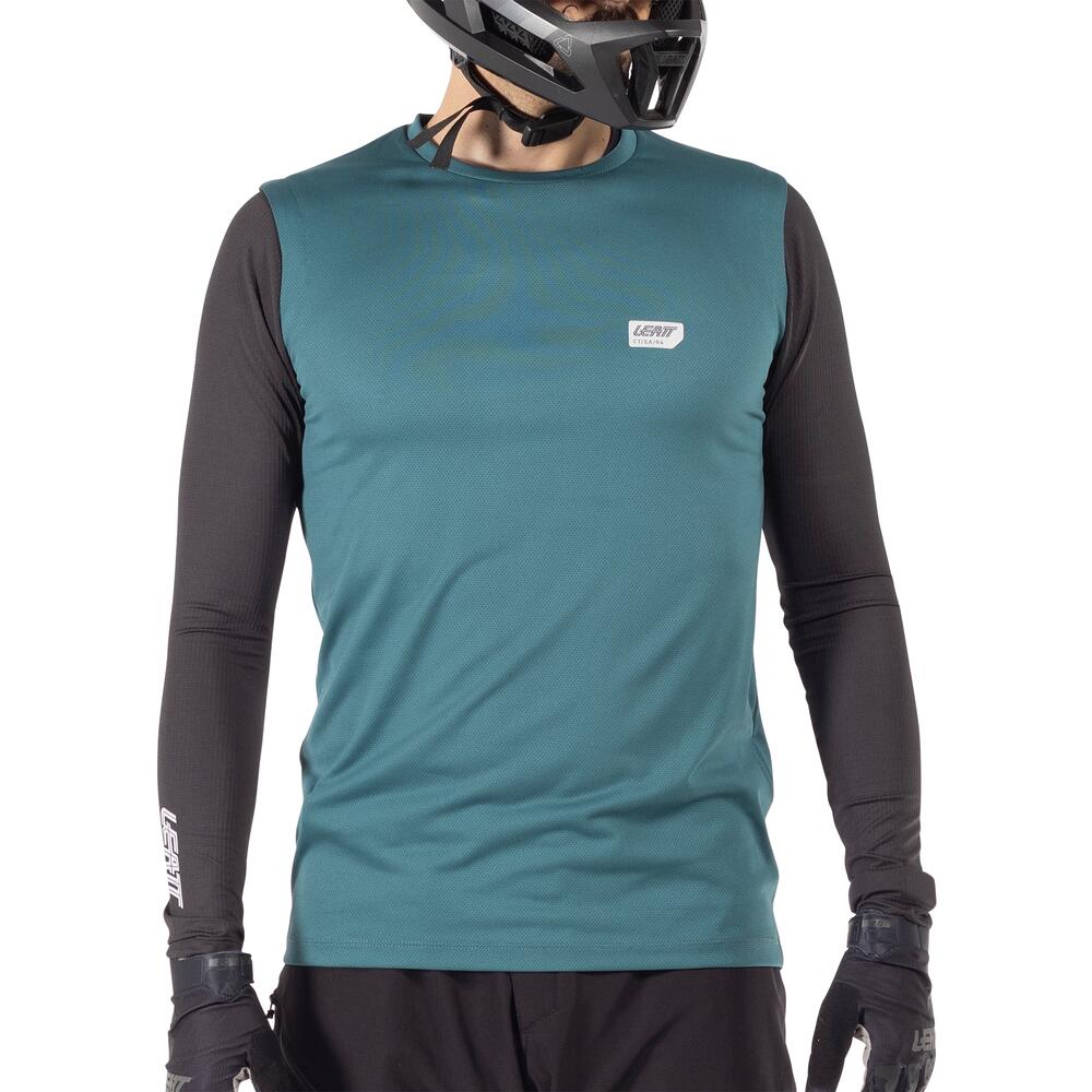 MTB-Komplettanzug 1.0, bequem und atmungsaktiv  Hellblau Herren 6/7