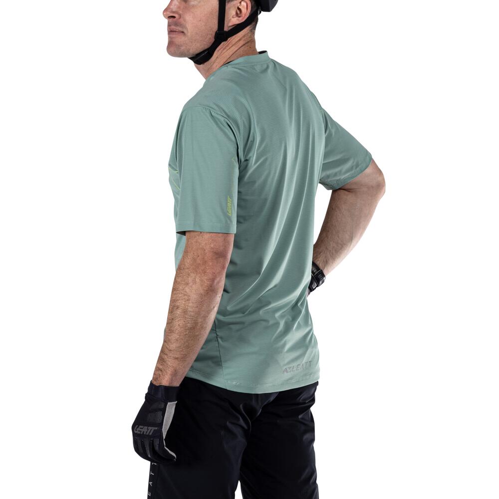 Maillot VTT Trail X-Flow 1.0 stretch et ultra-léger Vert Homme 6/7
