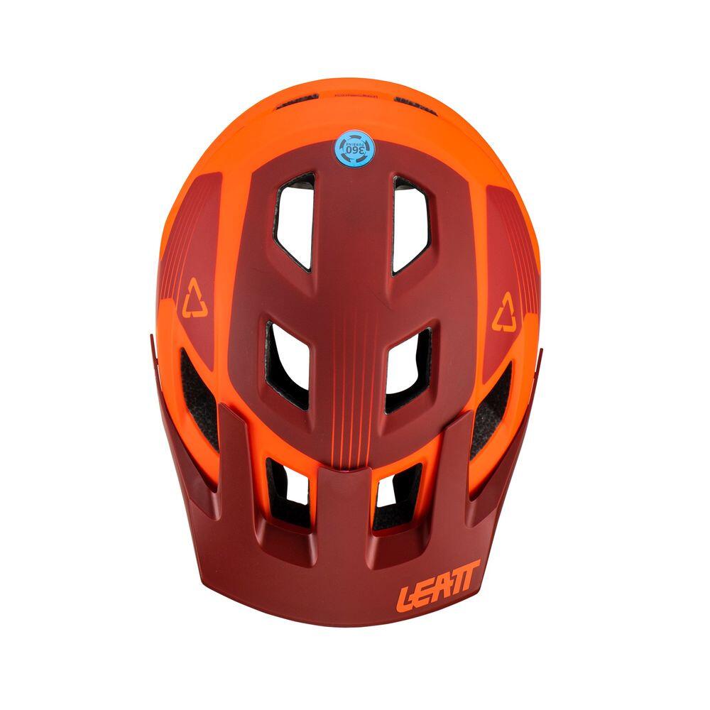 Casque de cyclisme Garçon Mtb 1.0 All Mountain Orange 6/7