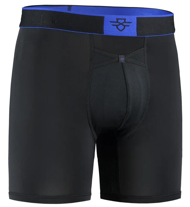 Crossfly Men's 7" Performance Pro Boxer Briefs Underwear 3/7