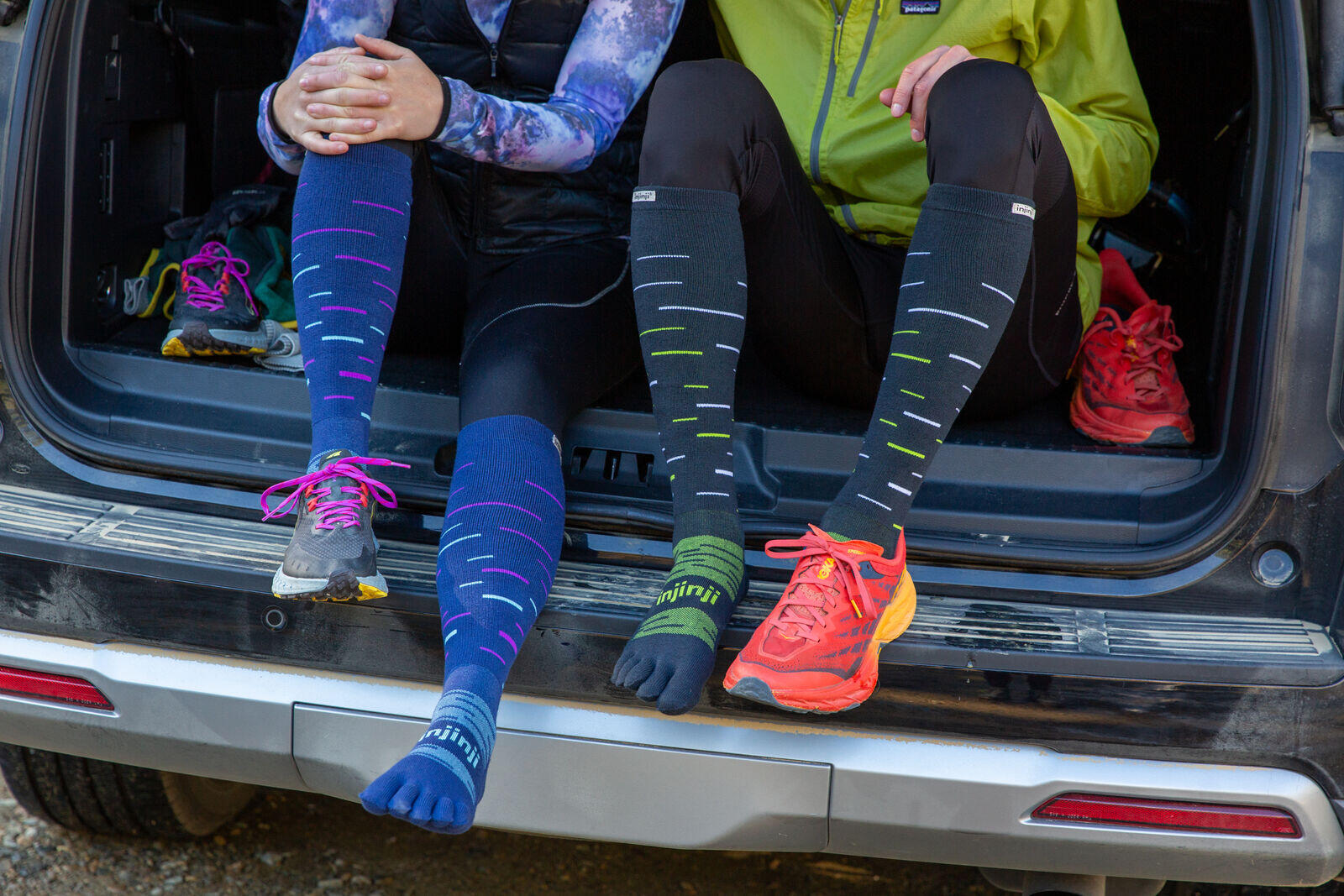 Mid-Weight Snow Knee High Thermal Toe Socks 4/5