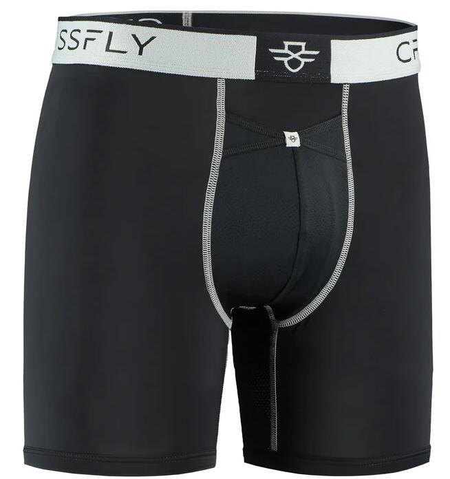 CROSSFLY Crossfly Men's 7" Performance Pro Boxer Briefs Underwear
