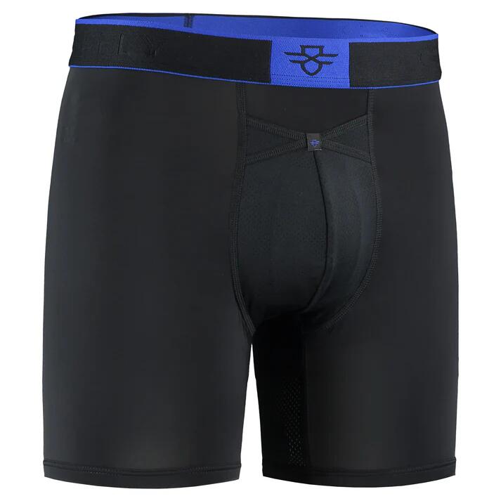 black / royal blue
