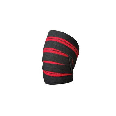 Rodilleras elásticas unisex para halterofilia - Rojo