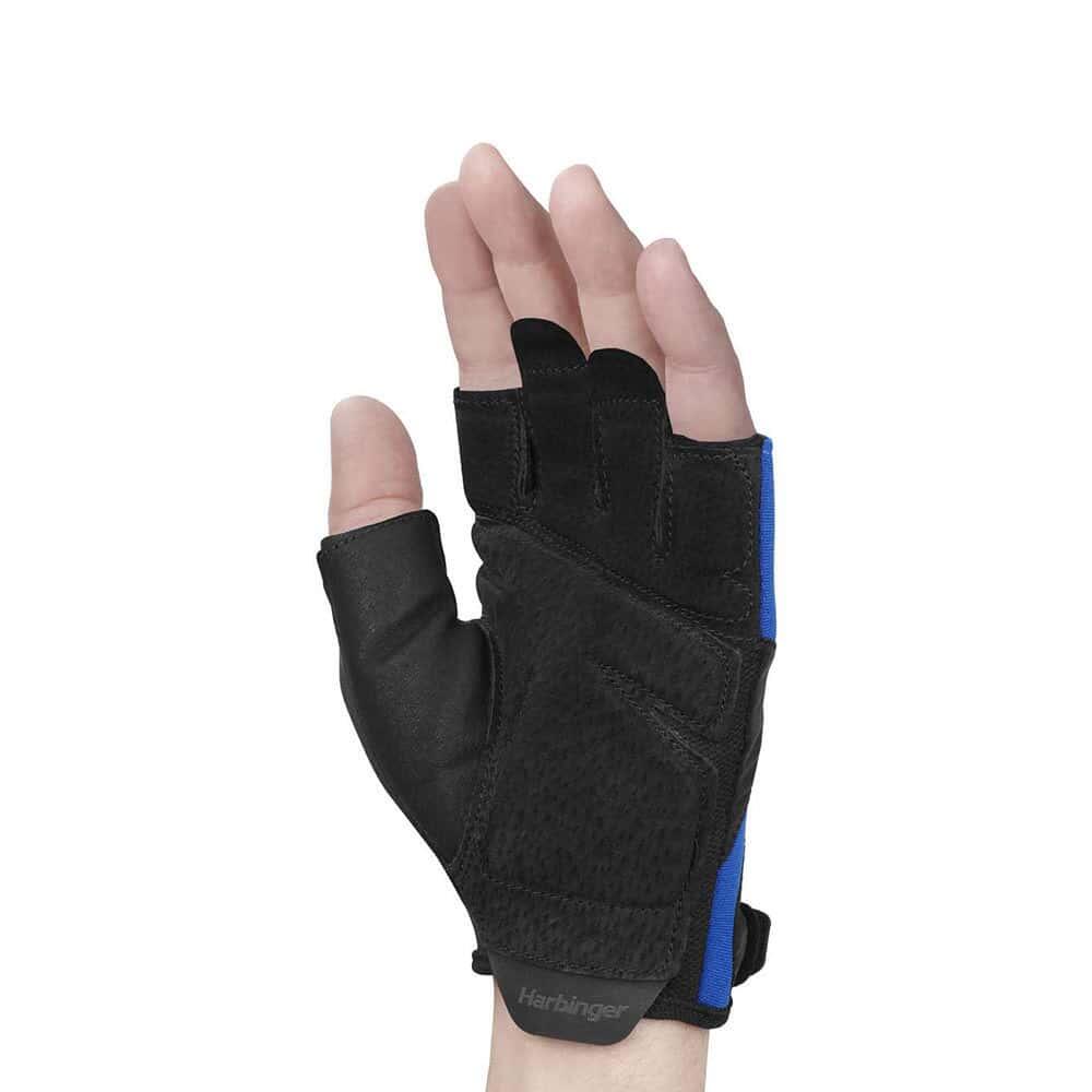Harbinger Training Grip 2.0 Gewichtheberhandschuhe, Unisex, Blau, XL 3/3