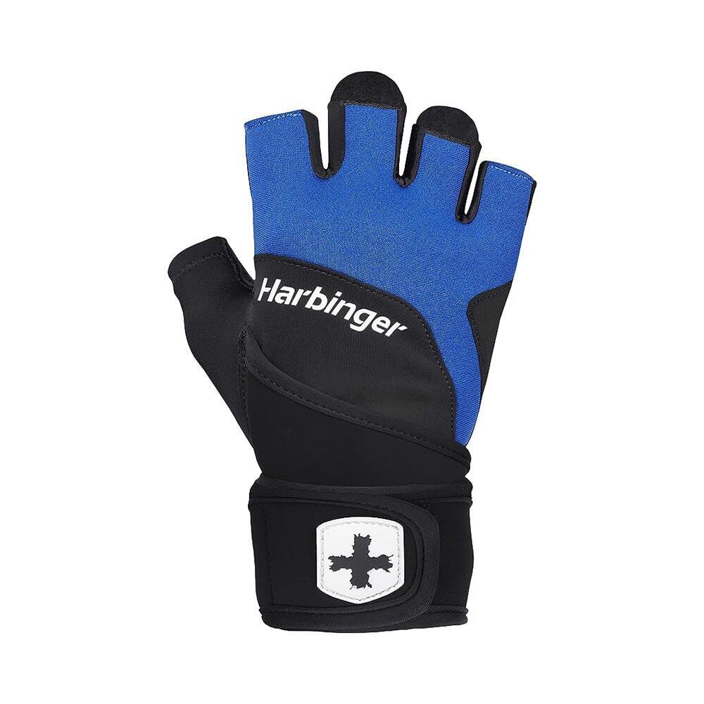 Harbinger - Gants De Musculation | Training Grip Wrist Wrap 2.0 - Gants - Bleu - 42 M/l - Decathlon
