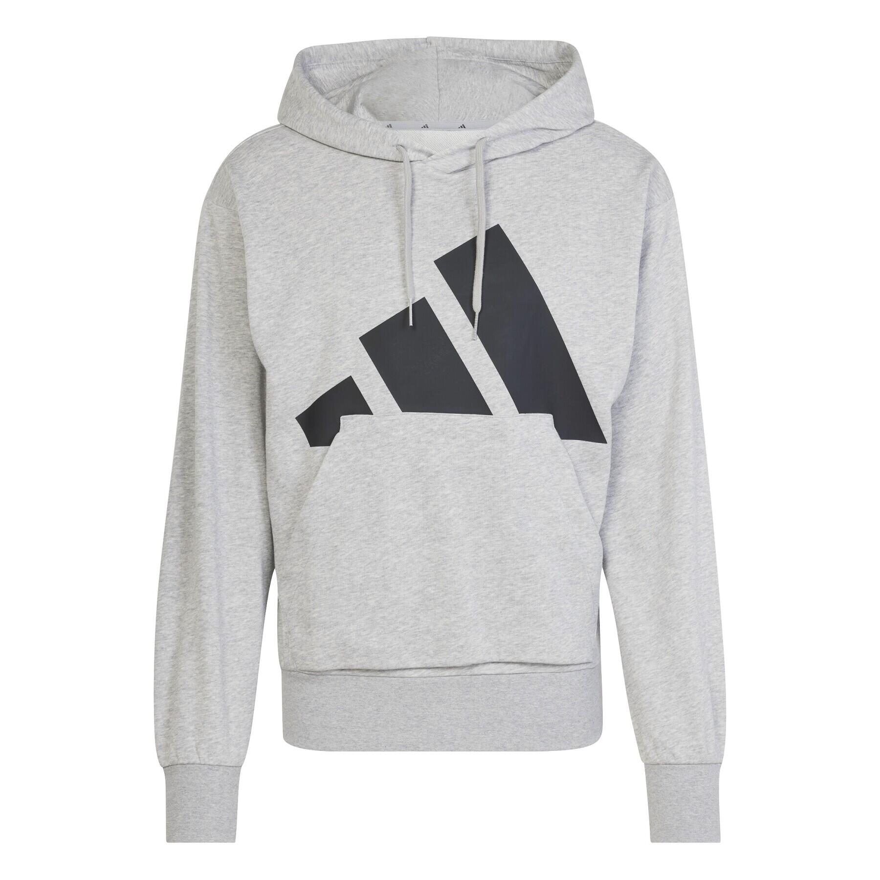 Sweat-shirt à capuche French terry grand logo Essentials 6/6