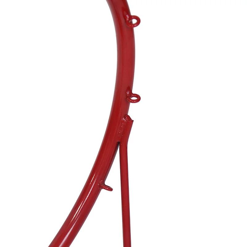 Canestro da basket standard Aktivsport, verniciato a polvere, portata 80 kg 3/4