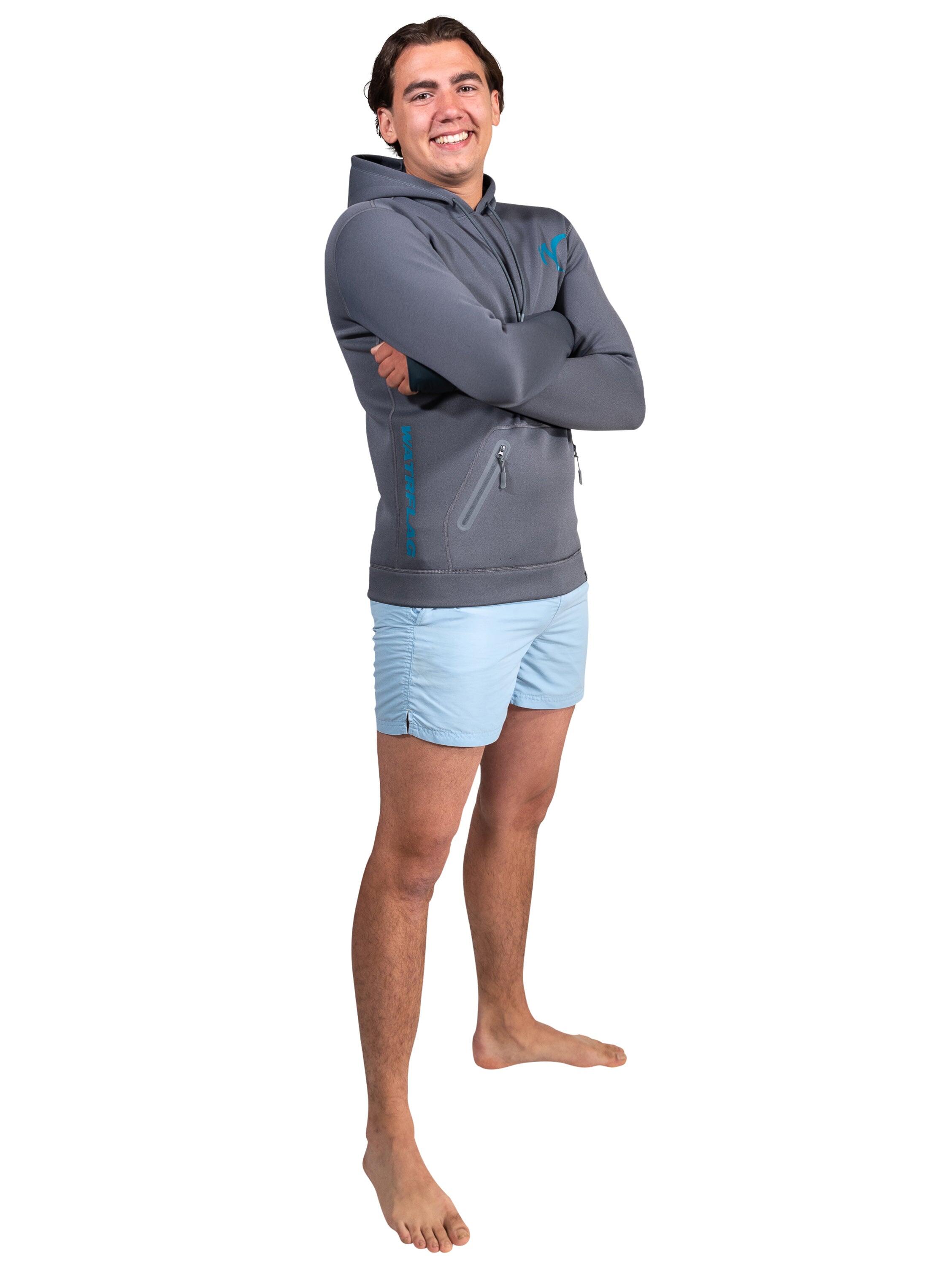 Sudadera con capucha de neopreno Macumba - Hombre - Gris - Deportes acuáticos 3/7