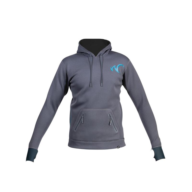 Macumba Neopreen Hoodie - Heren - Grijs - Voor Allround Watersport