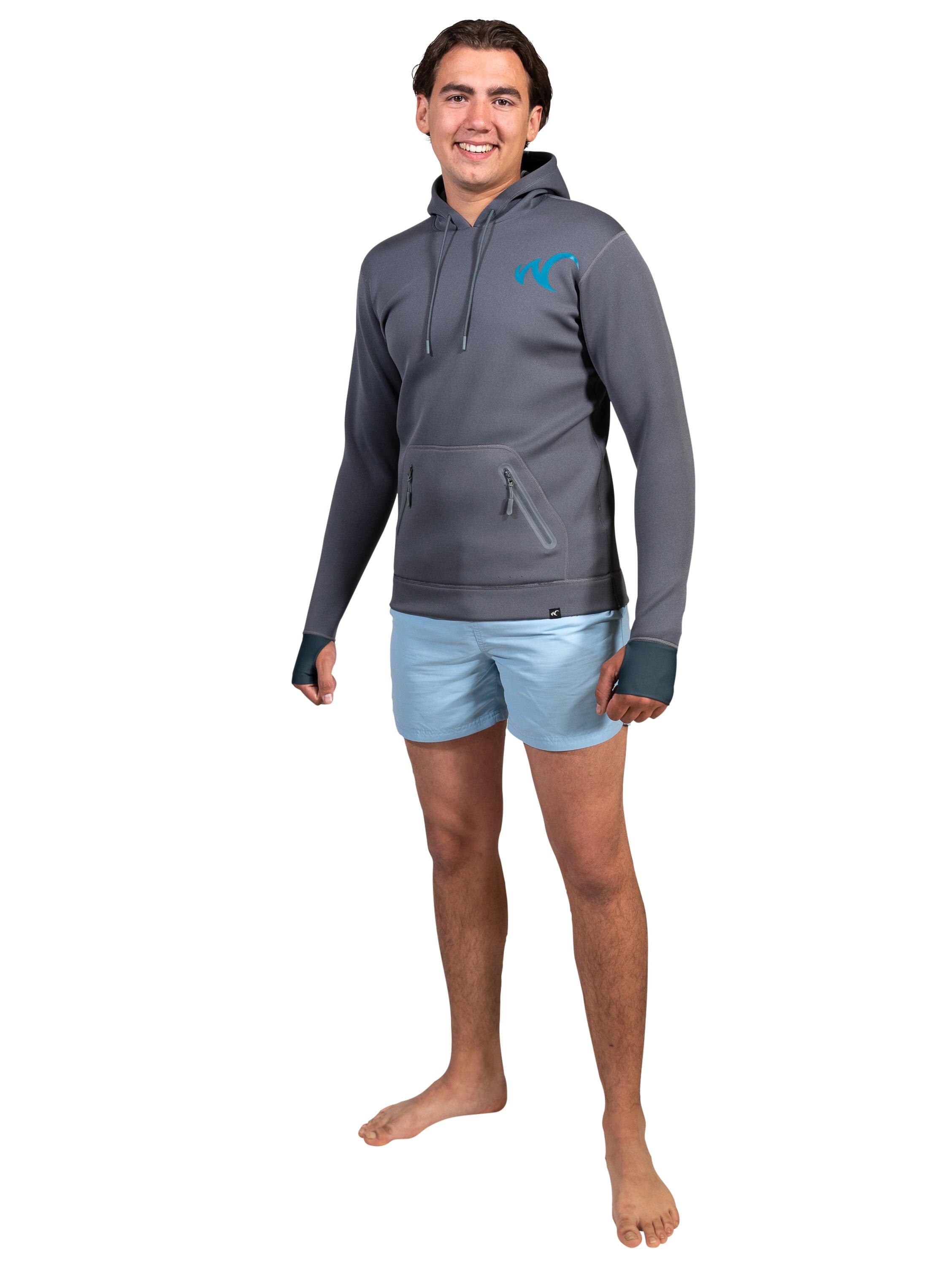 Sudadera con capucha de neopreno Macumba - Hombre - Gris - Deportes acuáticos 6/7