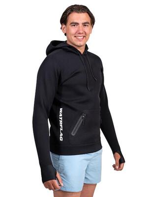 Macumba neopreen hoodie - heren - zwart - voor allround watersport