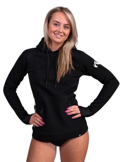 Felpa con cappuccio in neoprene Ipanema - Donna - Nero - Per gli sport acquatici