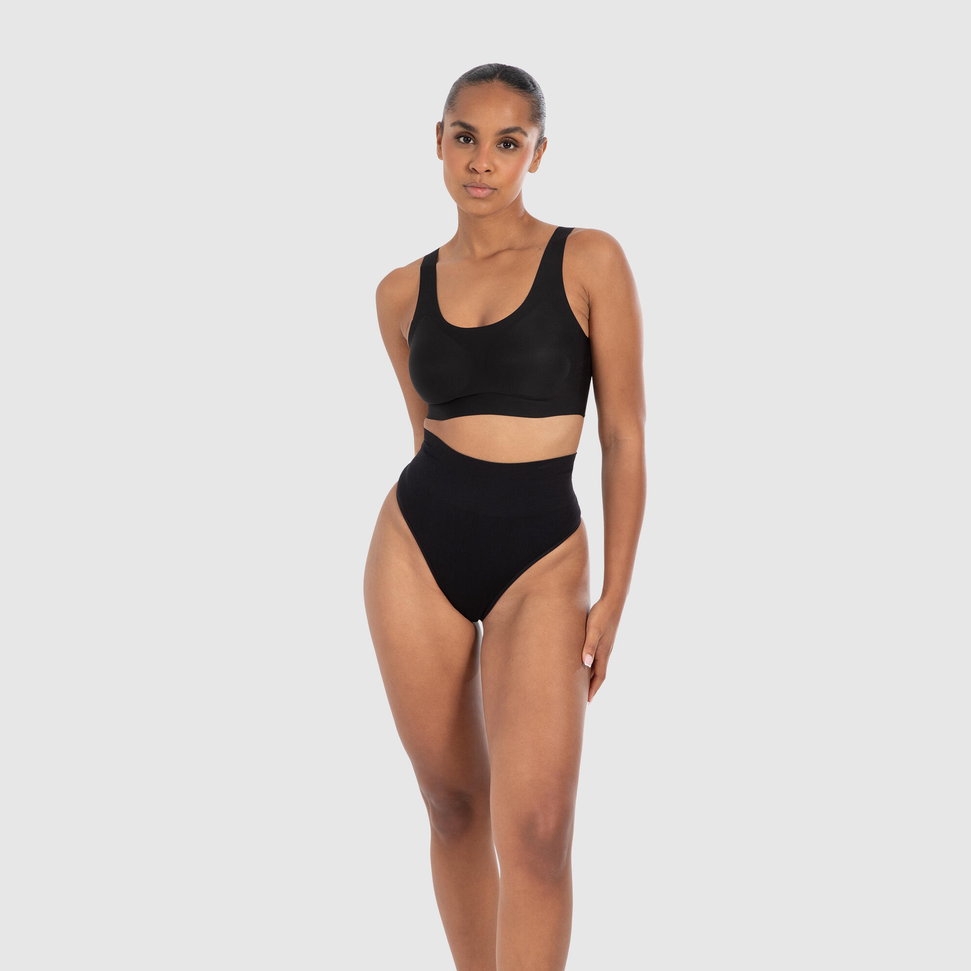 Damen Bralette mit Cups Nysa Schwarz 3/6