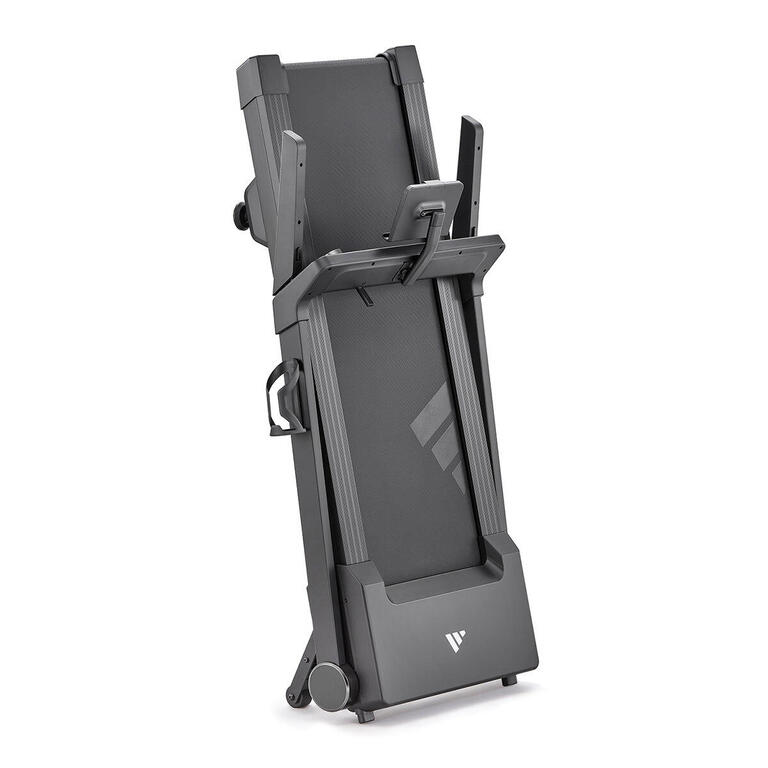 Adidas T-24C folding treadmill in folded position