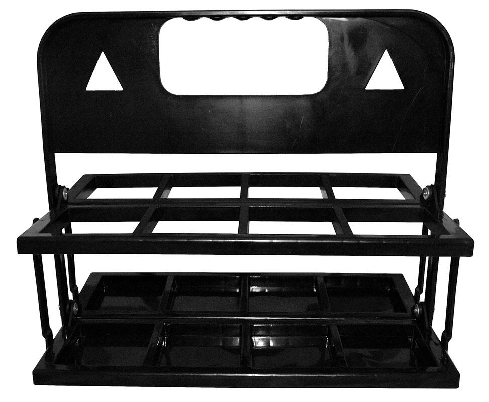 WATER BOTTLE HOLDER FOLDABLE HOLDS 8 - NON BRANDED