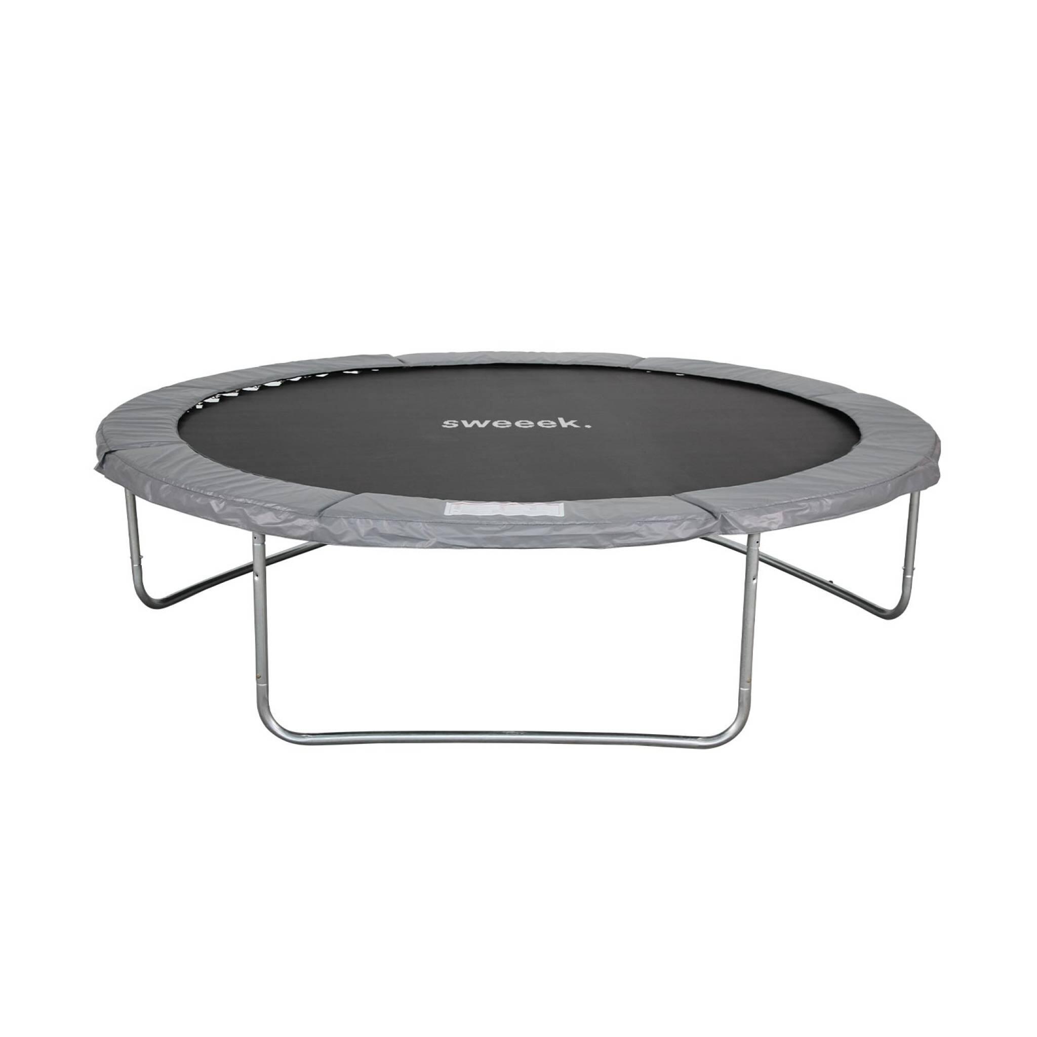 Trampoline 305cm Mars gris filet de protection| sweeek 2/6