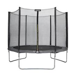 Trampoline 305cm Mars gris filet de protection| sweeek