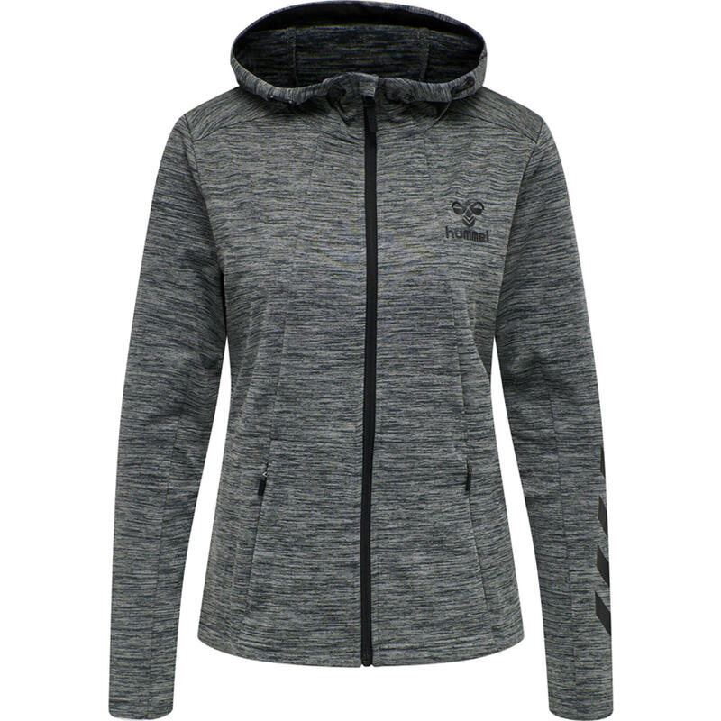 Bluza fitness damska Hummel zip Selby