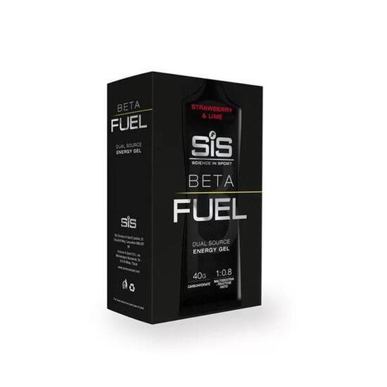 Gel énergétique - 6 x 60ml - Beta Fuel Fraise & Citron Vert