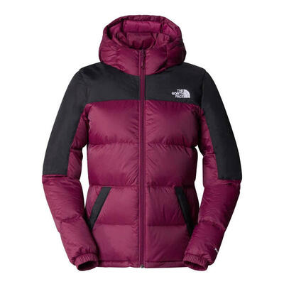 Dames wandeljack the north face diablo dons hoodie bordeauxrood