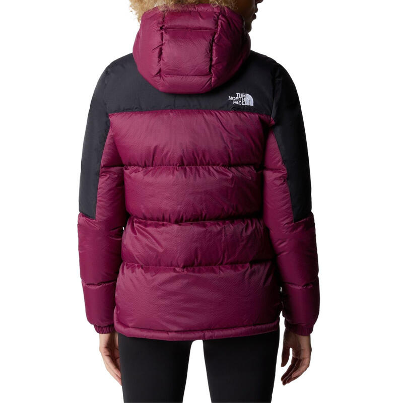 Kurtka damska The North Face Diablo Down Hoodie puchowa bordowa