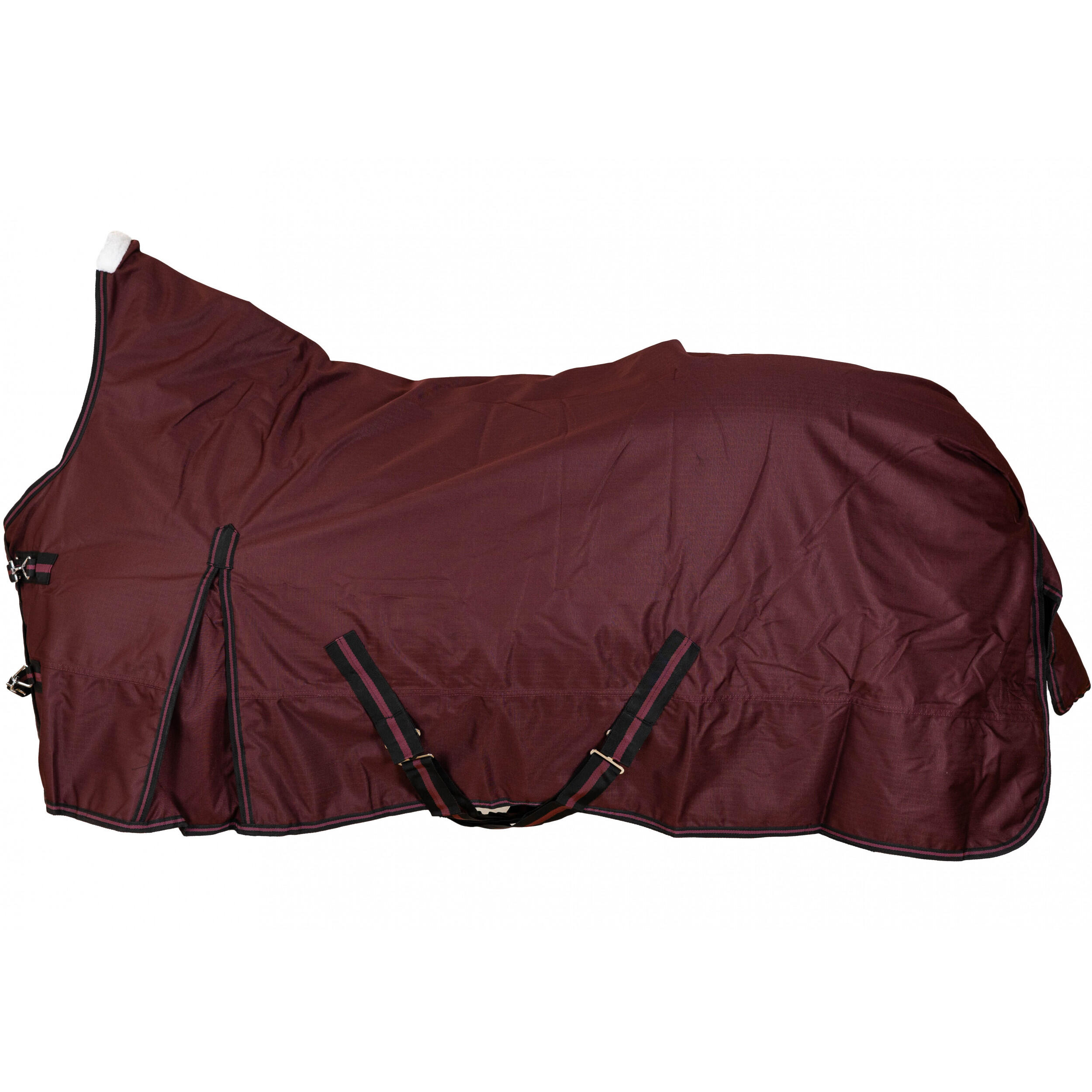 RL24 Weidedecke High Neck Polarfleece 600D BASICLINE weinrot