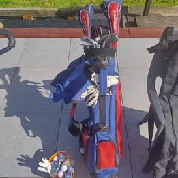 Entre Particuliers - Lot clubs de golf avec balles et caddie 3/5