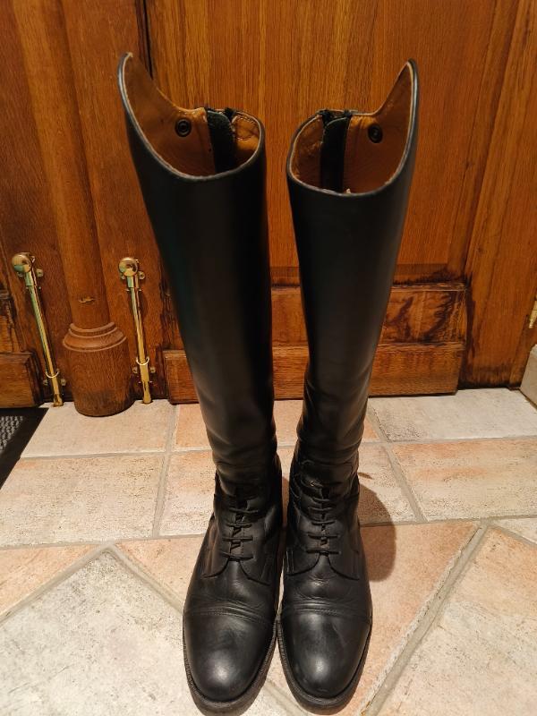 Entre Particuliers - Bottes d'équitation en cuir taille 40 2/4