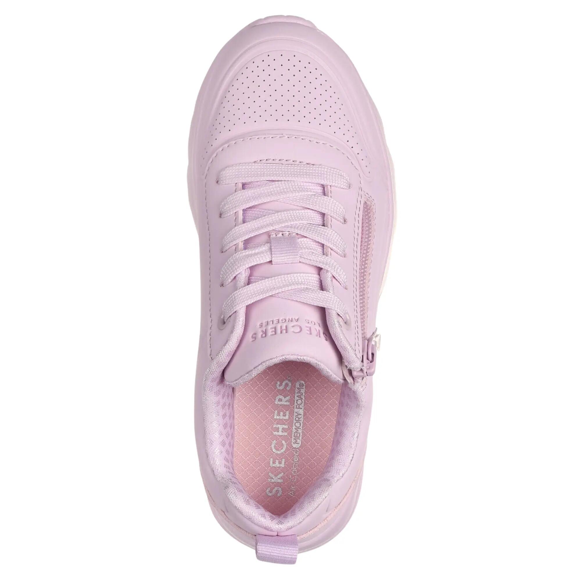 Chaussures Skechers Uno Lite Easy Zip Rose 4/5