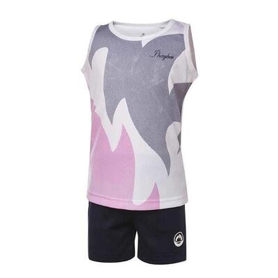 Girl's sports set flame