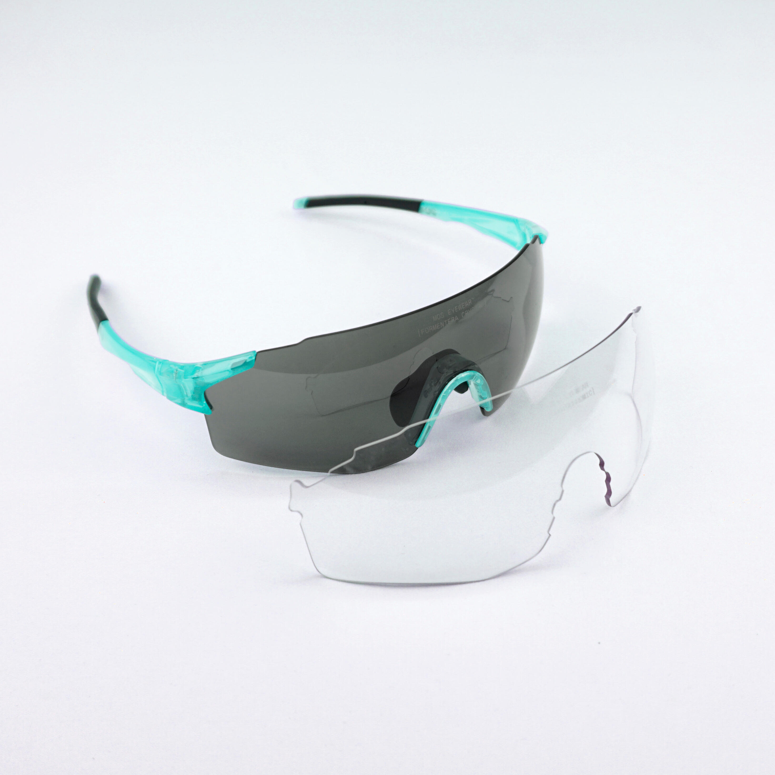 Pack de óculos de sol desportivos mos eyewear formentera + lente fotocromática