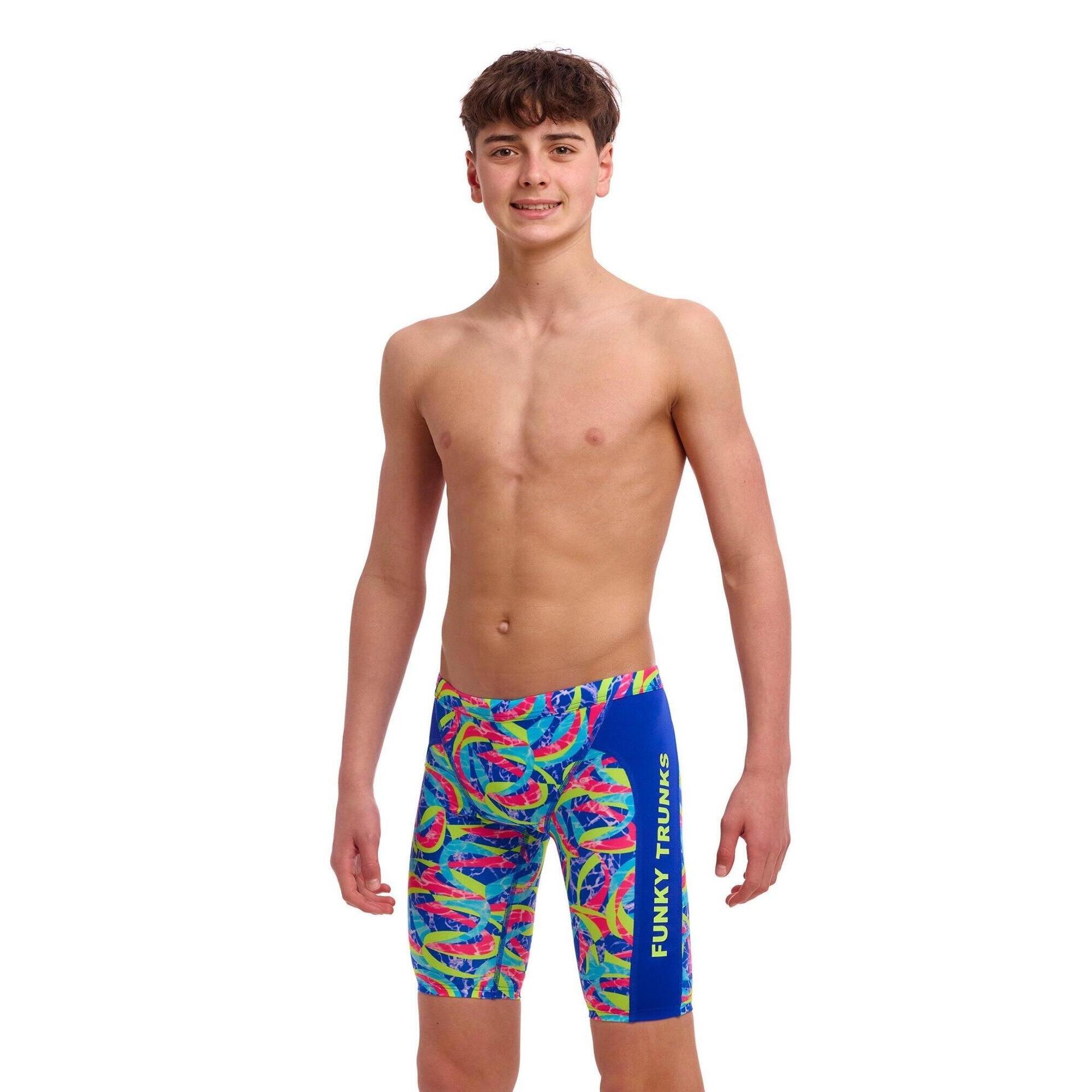 Spodenki FUNKY TRUNKS Choppy Waters - jammery chłopięce 140-152cm/10/UK26