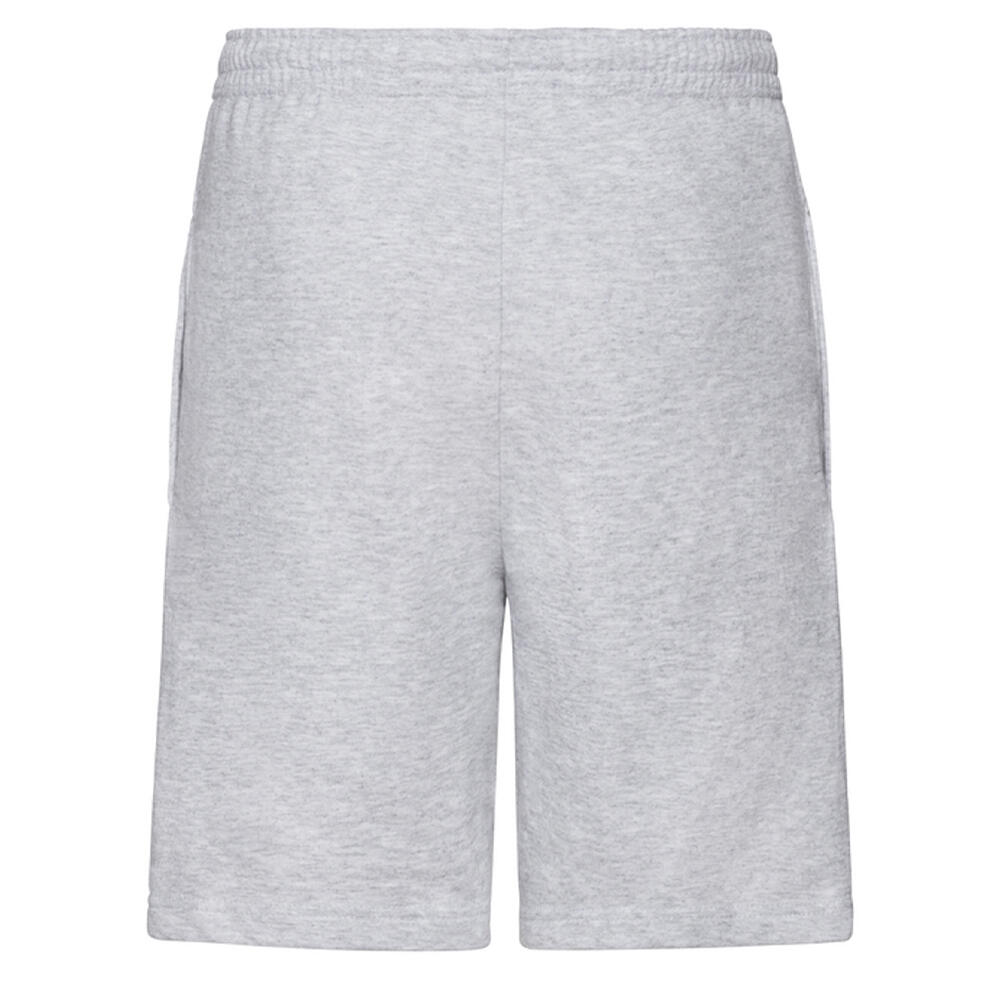 Pantaloncini Adulto Unisex Fruit Of The Loom Grigio Erica 2/2