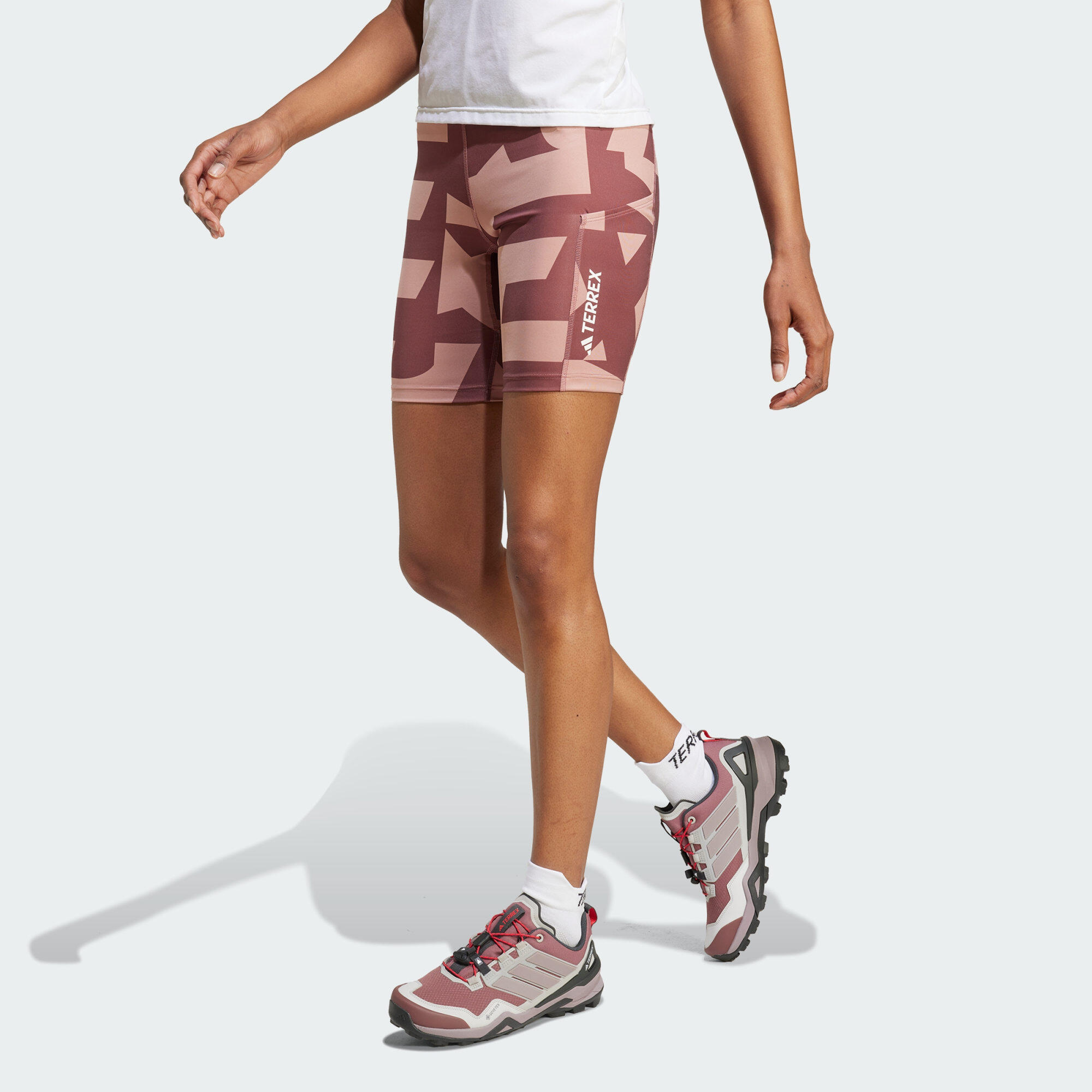 ADIDAS Terrex Multi 8-Inch Tight Shorts Printed